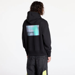 CALVIN KLEIN JEANS FELPA CON CAPPUCCIO CON STAMPA UOMO J326878 BEH
