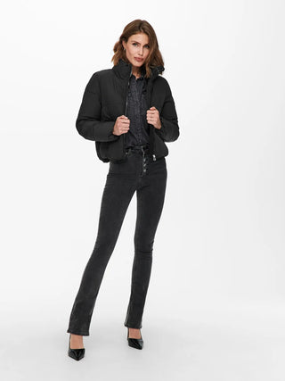ONLY GIUBBOTTO DOLLY COLLO ALTO DONNA 15205371 BLK