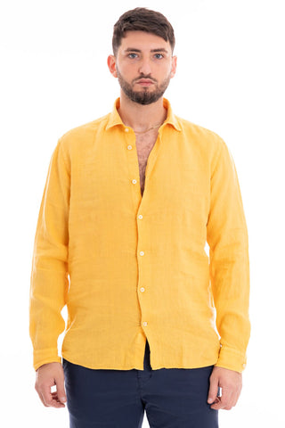 MASTRICAMICIAI LINEN SHIRT WITH FRENCH COLLAR FS069 MC309 103 LUCA