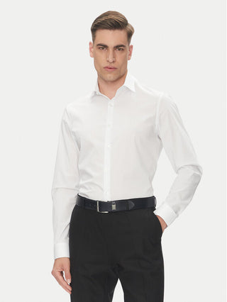 CALVIN KLEIN CAMICIA SLIM IN POPLIN LV019EU000 XO0