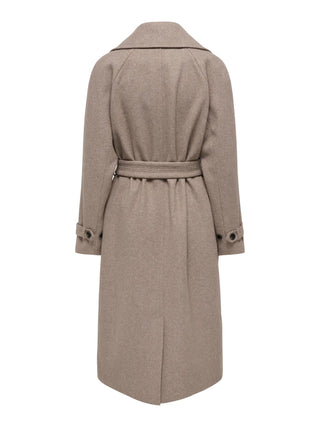 ONLY CAPPOTTO LAURA LUNGO CON CINTURA 15373586 SYT