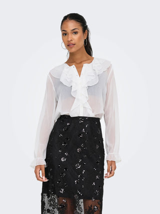 JACQUELINE DE YONG CAMICIA CON VOLANT NOVA 15358503 ERT