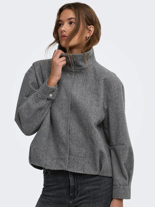 ONLY GIACCA BOMBER ASTA A COLLO ALTO 15384778 DGK
