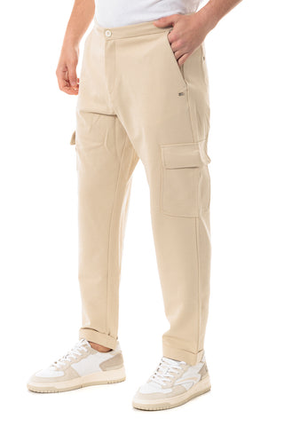 MARKUP PANTALACCIO CON TASCONI UOMO MK892075 BEI