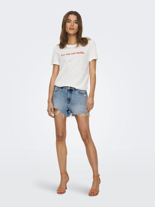 ONLY JEANS BERMUDA PACY HW DNM WOMEN 15256232 LBD