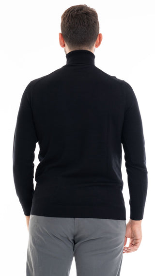 MARKUP SWEATER OTHER MEN'S COLLAR MK20015 BLACK