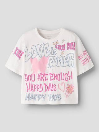 NAME IT T-SHIRT FOSIAZ CON STAMPA 13254523 CLD