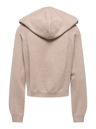 ONLY GIGI FELPA CORTA CON CAPPUCCIO 15374935 MMR