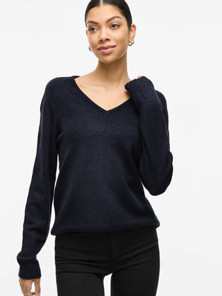 VILA RIL MAGLIONE CON SCOLLO A V DONNA 14042769 TEM