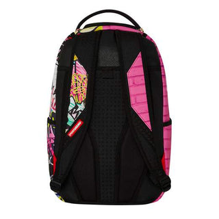 SPRAYGROUND ZAINO PINK PANTHER PAINTING OVER GRAFFITI B7007