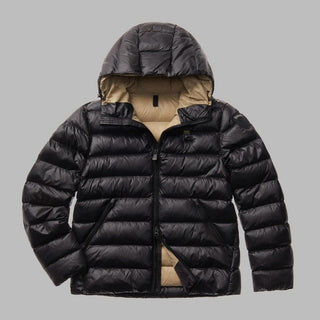BLAUER PIUMINO ADAMS CON CAPPUCCIO UOMO BLUC02055 005958 999EI