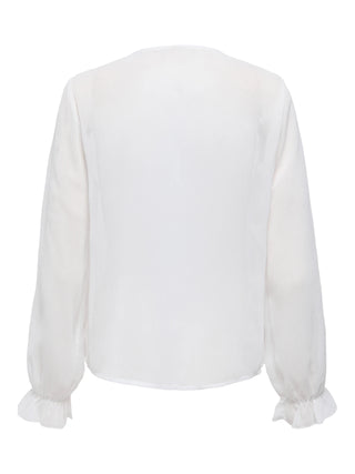 JACQUELINE DE YONG CAMICIA CON VOLANT NOVA 15358503 ERT