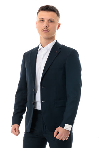 MARKUP GIACCA CLASSICA IN POLIVISCOSA BASIC UOMO MK89600 BLU