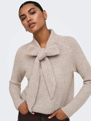 ONLY MAGLIONE KAPPA CON FIOCCO GRANDE SUL COLLO 15379207 STR