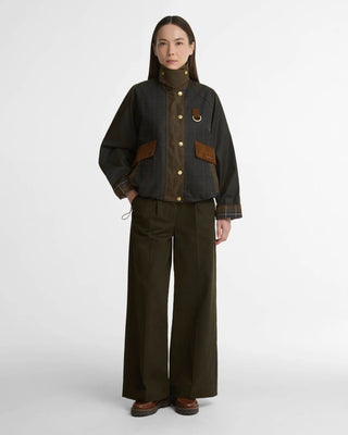 BARBOUR IRENE GIACCA CERATA LWX1557 OL71