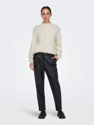 JACQUELINE DE YONG SUSANNA SWEATER LONG SLEEVE WOMEN (WHITECAP GRAY) 15328351 WTG