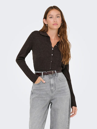 ONLY THEA CARDIGAN POLO CON BOTTONI DONNA 15353029 CTM