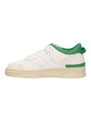 DATE SNEAKER TORNEO LEATHER WHITE-GREEN UOMO M401-TO-LE-WG