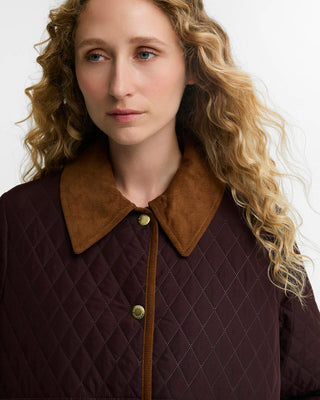 BARBOUR WHICKAM GIACCA TRAPUNTATA DONNA LQU1925 BR91