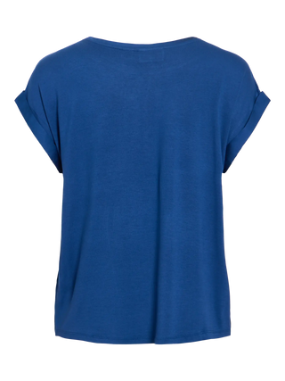 VILA ELLETTE T-SHIRT SATINATA DONNA 14059563 NVP