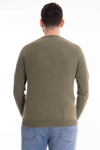MARKUP CREW NECK SWEATER LONG SLEEVED POINT RICE MK690012 MLR