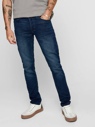 ONLY&SONS JEANS LOOM SLIM DB JOG 0431 UOMO 22010431 BLD