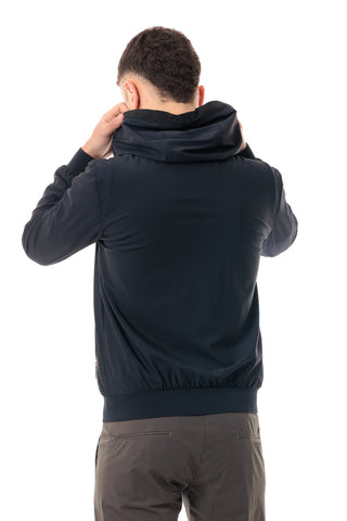 MARKUP SOFTSHELL STRETCH CON CAPPUCCIO UOMO MK894012 BLU