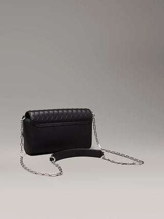 CALVIN KLEIN BORSA A TRACOLLA MINI QUILT CON DETTAGLI IN RILIEVO K612995 BEH