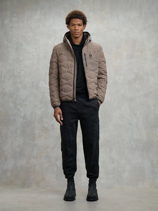 BLAUER PIUMINO WAVE CON CAPPUCCIO UOMO BLUC03074 007314 341