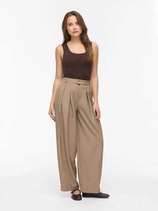 VILA T-SHIRT KENZA SMANICATA CON SCOLLO A U 14089092 CFB