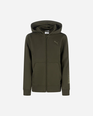 PUMA FELPA CON ZIP E GRAFICA PUMA JR 692247 70