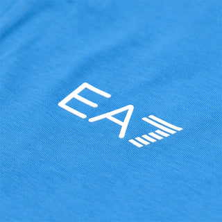 EA7 NAPOLI T-SHIRT RAPPRESENTANZA IN COTONE N26R01 AZZ