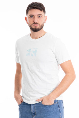 CALVIN KLEIN JEANS T-SHIRT SMALL BOX LOGO TEE J325204 YAF
