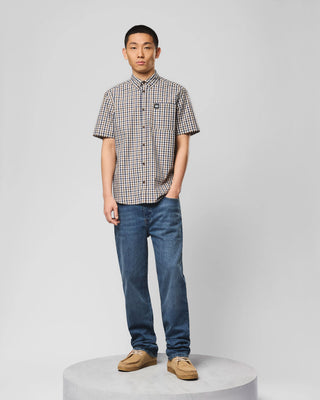 WEEKEND OFFENDER CAMICIA MANICA CORTA A QUADRETTI SHSS2403 JOYCE