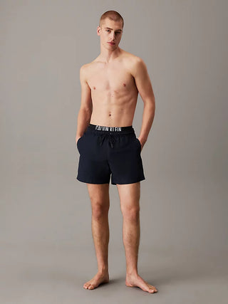 CALVIN KLEIN COSTUME BOXER CON ELASTICO EFFETTO SLIP UOMO KM01093 BEH