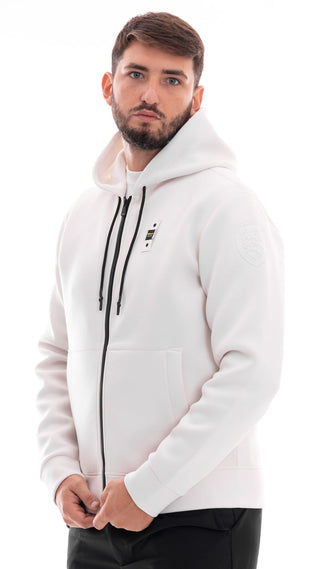 BLAUER FELPA COLBY IN TESSUTO TECNICO CON CAPPUCCIO UOMO BLUF02325 004745 129