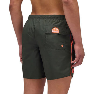 SUNDEK BOXER MARE PERVIS WITH LOGO AND CONTRASTING LINES ON SIDES AND POCKETS MEN M420BDTA100 55101