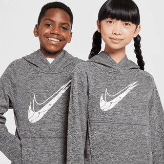 NIKE FELPA CON CAPPUCCIO BIG LOGO JR HF4414 010
