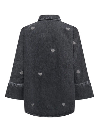 ONLY CAMICIA ONL GRACE 3/4 CON CUORI 15347081WSB