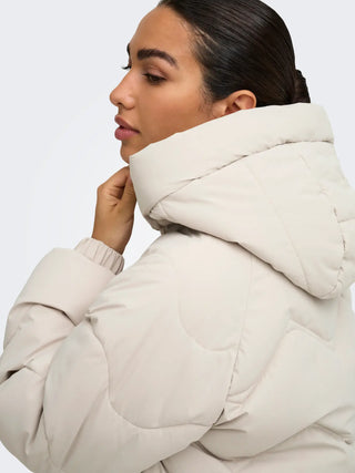 JACQUELINE DE YONG PIUMINO CORTO CON CAPPUCCIO 15376541 SVL