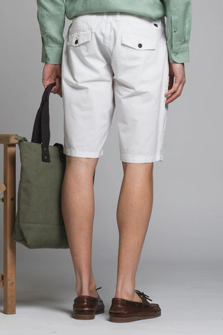IMPURE CHINO BERMUDA IN POPELINE  UOMO KURT POPC24