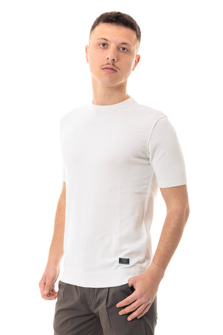 IMPURE SAMUEL MAGLIA MANICA CORTA IN COTONE EFFETTO LAVAGGIO ACIDO UOMO SAMUEL CTNC24