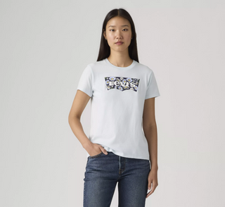 LEVI'S PERFECT T-SHIRT CON STAMPA A FIORI 17369 3399
