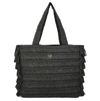 HATYOU BORSA SHOPPER TESSILE CON FRANGIA LATERALE
50X15X30 CM BP0364 NER