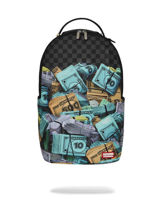 SPRAYGROUND ZAINO MONOPOLY MONEY STACKS B8782