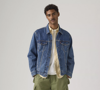 LEVI'S RELAXED FIT TRUCKER GIUBBOTTO JEANS A5782 0104