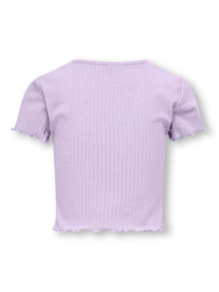 ONLY KIDS RIBBED T-SHIRT 15225338 PLC
