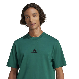 ADIDAS T-SHIRT  GIROCOLLO CON LOGO JF1096