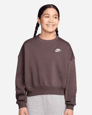 NIKE FELPA CLUB IN FLEECE CON LOGO JR FZ9244 502