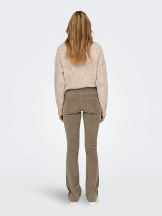 ONLY MARY PANTS -GLOBAL STRIPED WIDE BOTTOM WOMEN 15304256 FSL